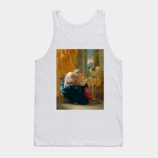 The Holy Family by Nicolas Poussin Tank Top